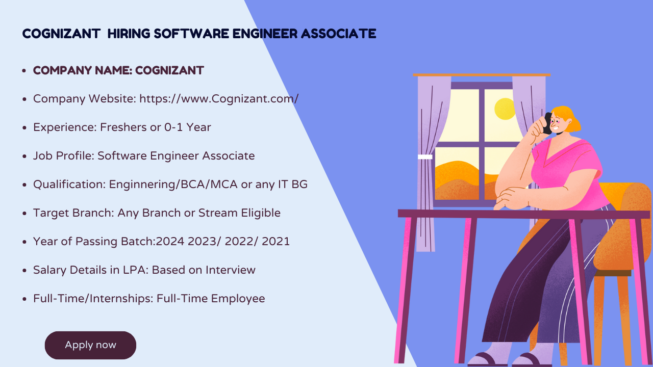 Cognizant Software Engineer Associate