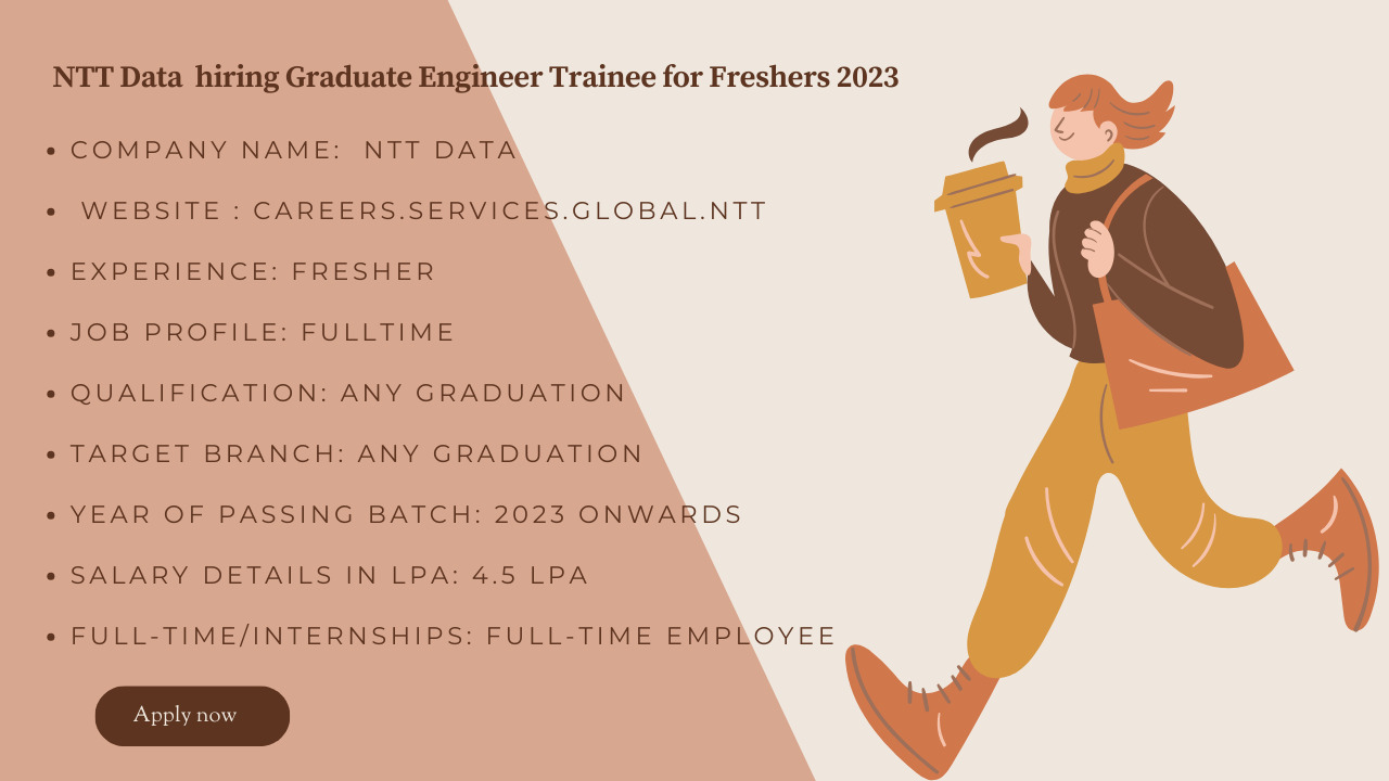 ntt careers graduate engineer trainee